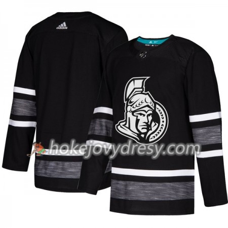 Pánské Hokejový Dres Ottawa Senators Blank Černá 2019 NHL All-Star Adidas Authentic